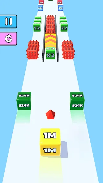 Jelly Run 2048 — скриншот 3