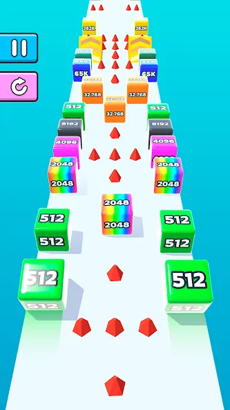 Jelly Run 2048 — скриншот 4