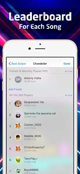 Beat Swiper — скриншот 5