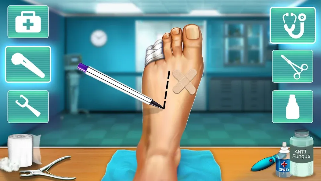 Hospital Surgeon: Doctor Game — скриншот 1 Hospital Surgeon: Doctor Game — скриншот 1