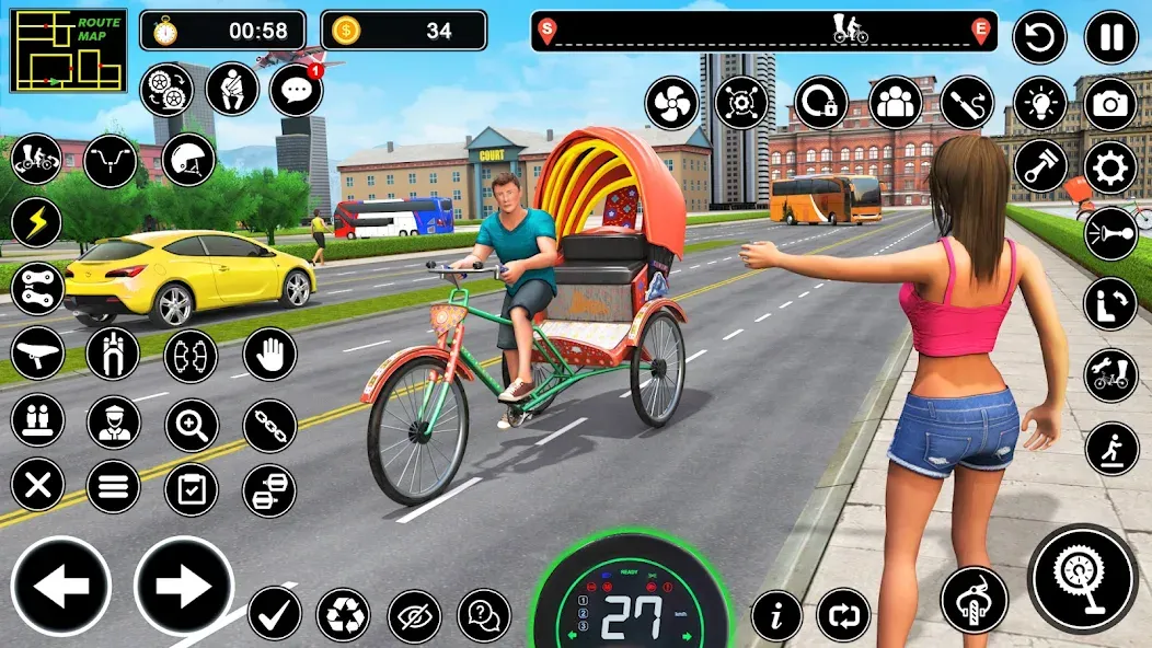 BMX Cycle Games 3D Cycle Race — скриншот 1 BMX Cycle Games 3D Cycle Race — скриншот 1