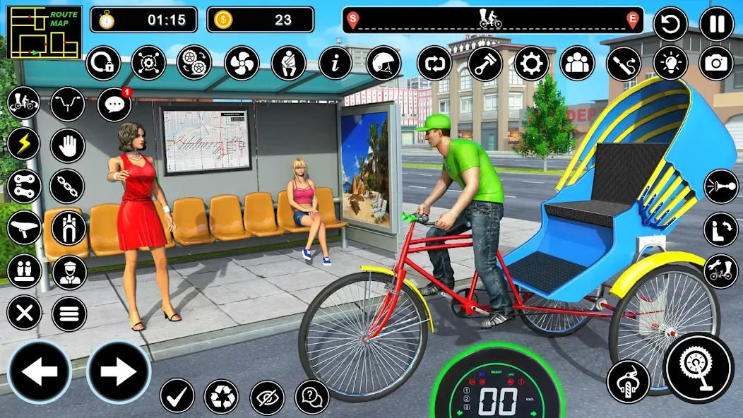 BMX Cycle Games 3D Cycle Race — скриншот 5