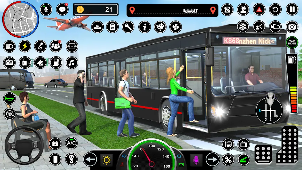 Bus Simulator - Driving Games — скриншот 2 Bus Simulator - Driving Games — скриншот 2
