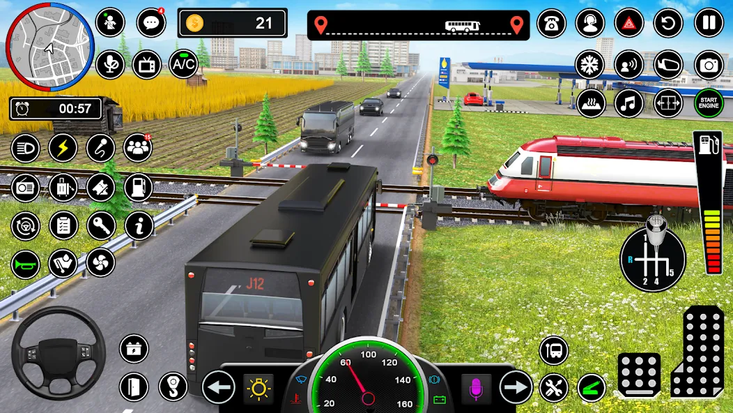 Bus Simulator - Driving Games — скриншот 4 Bus Simulator - Driving Games — скриншот 4