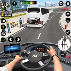 Взлом Bus Simulator - Driving Games — Много денег