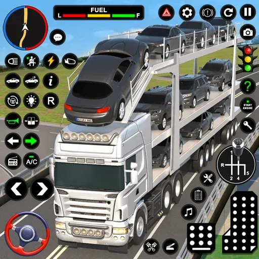 Car Transport - Truck Games 3D — скриншот 1