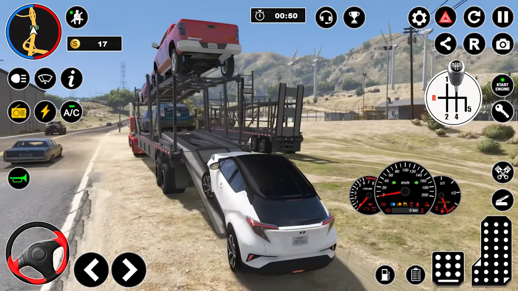 Car Transport - Truck Games 3D — скриншот 3