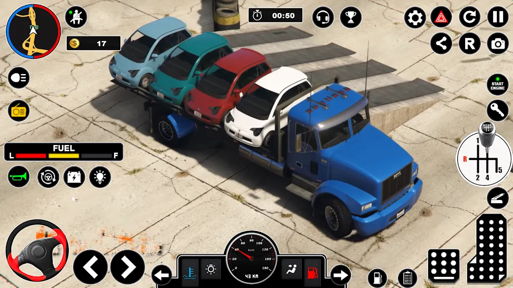 Car Transport - Truck Games 3D — скриншот 4