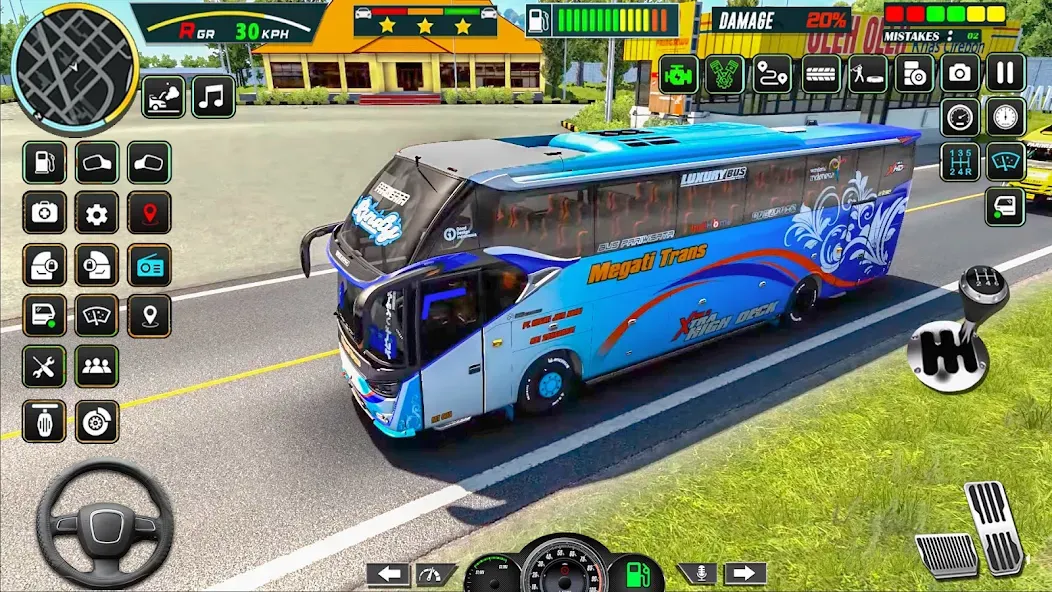 Public Coach Bus Driving Game — скриншот 4 Public Coach Bus Driving Game — скриншот 4