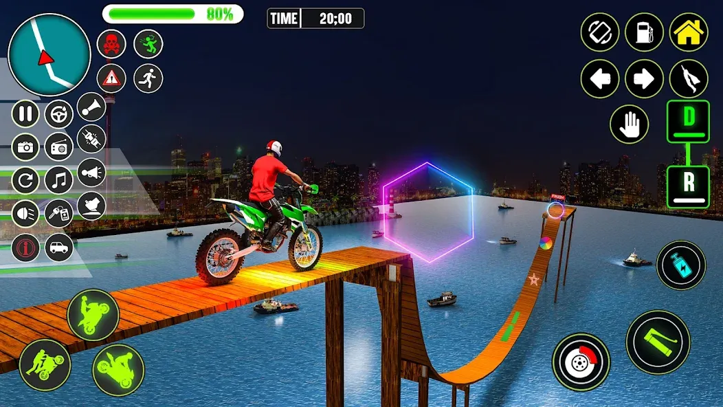 GT Bike Racing Game Moto Stunt — скриншот 4