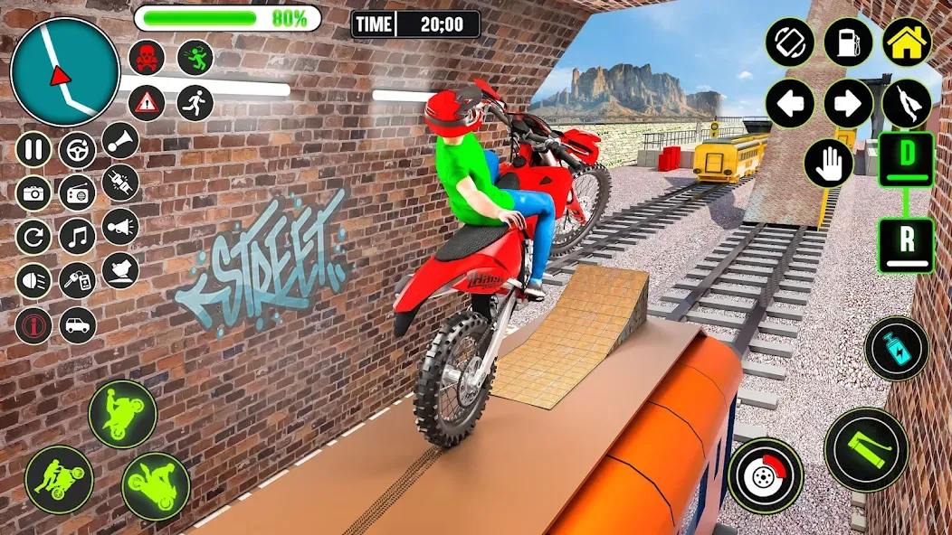 GT Bike Racing Game Moto Stunt — скриншот 5