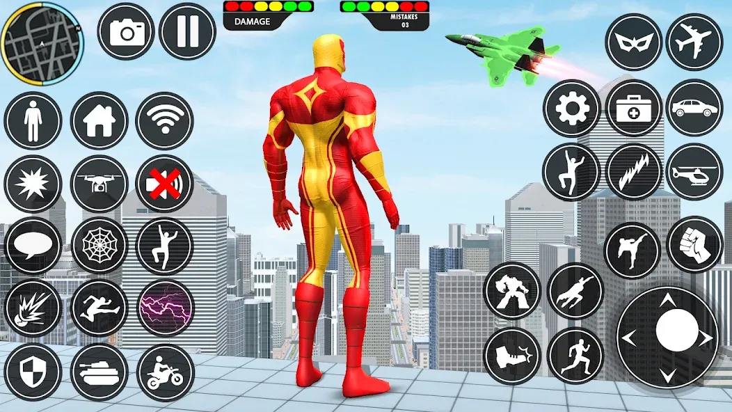 Rope Hero: Speed Hero Games — скриншот 2