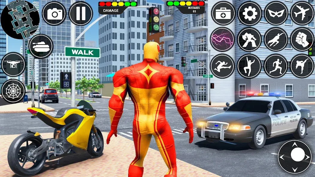 Rope Hero: Speed Hero Games — скриншот 3
