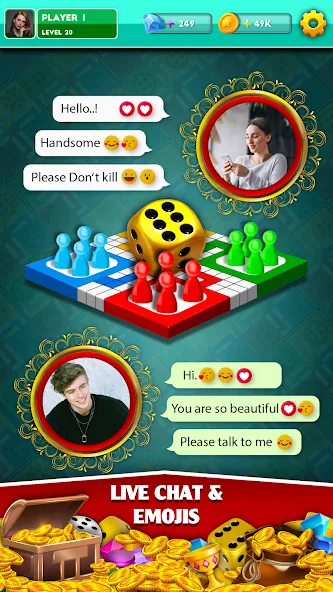 Multiplayer Dice Ludo Games — скриншот 2