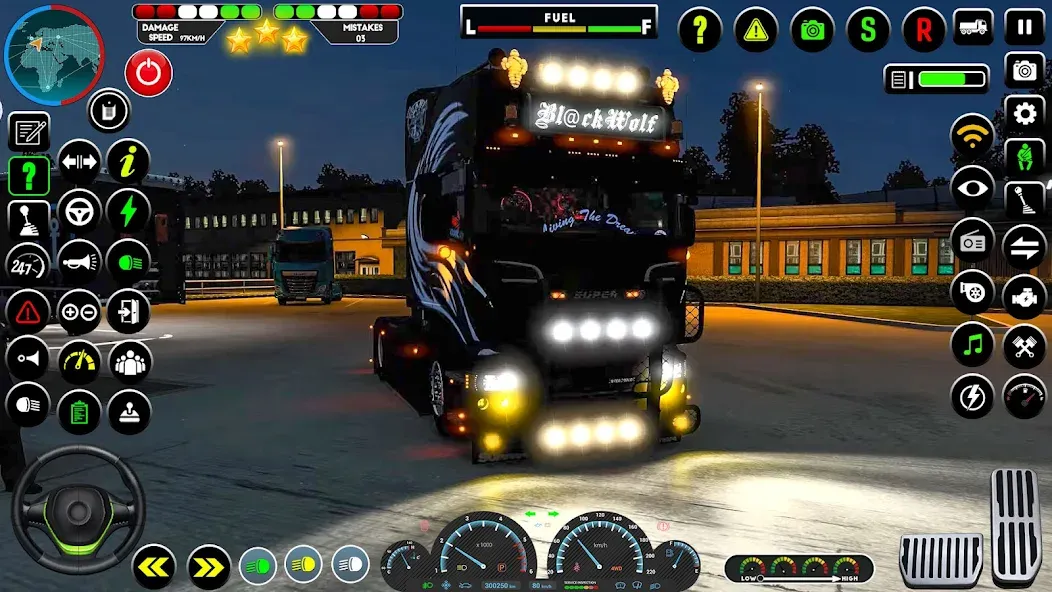 Truck Driving Euro Truck Game — скриншот 1