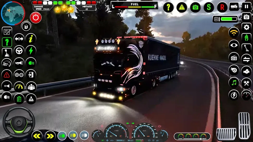 Truck Driving Euro Truck Game — скриншот 2