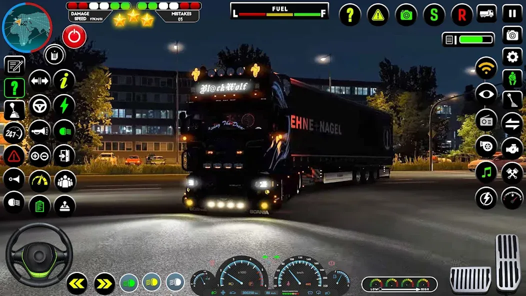 Truck Driving Euro Truck Game — скриншот 5