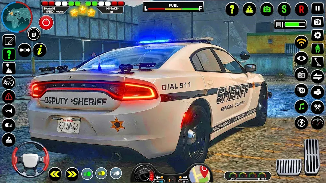 NYPD Police Car Parking Game — скриншот 3