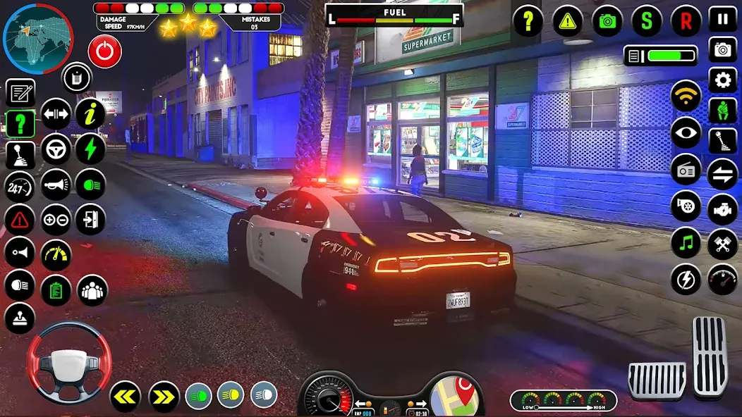NYPD Police Car Parking Game — скриншот 4