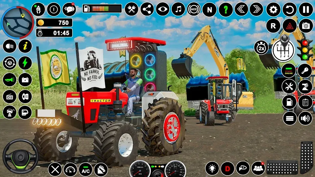 Tractor Driving - Tractor Game — скриншот 3