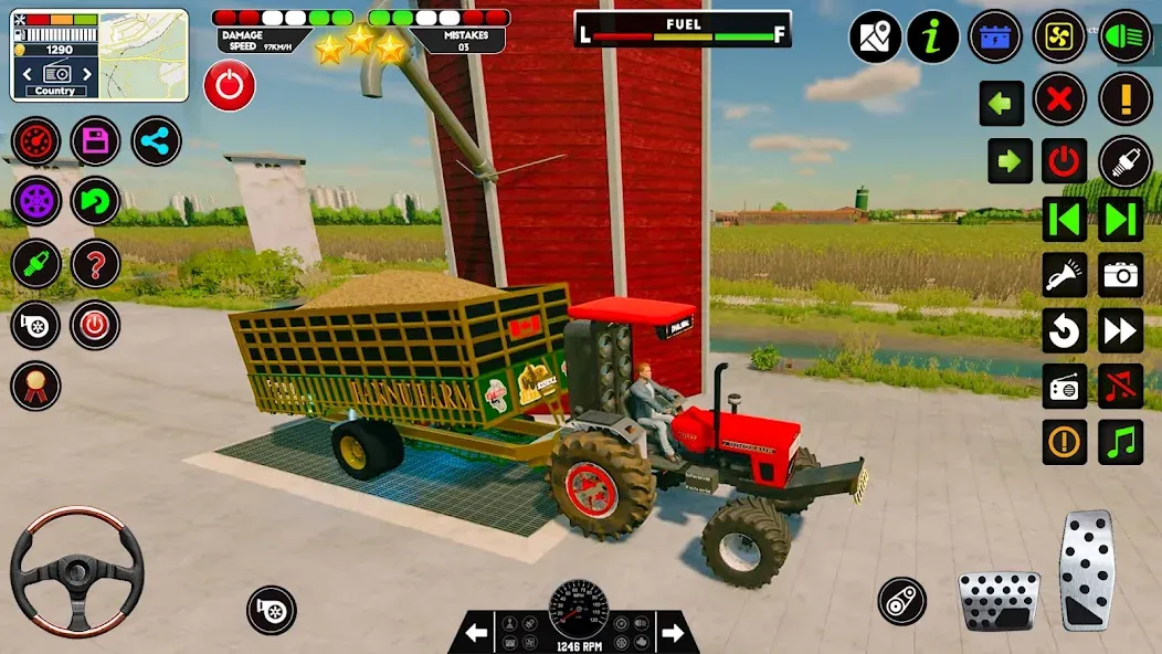 Tractor Driving - Tractor Game — скриншот 4