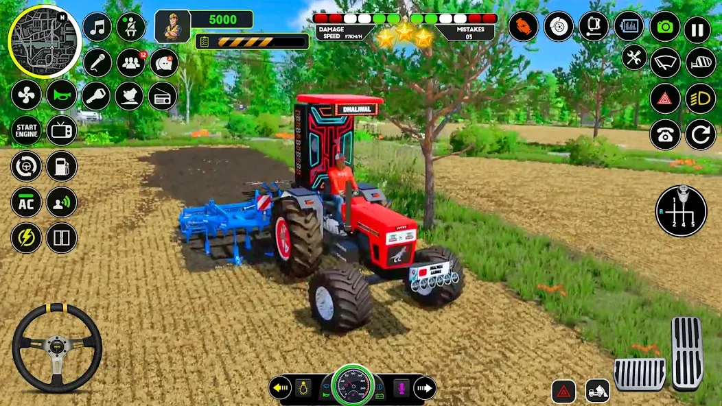 Tractor Driving - Tractor Game — скриншот 5
