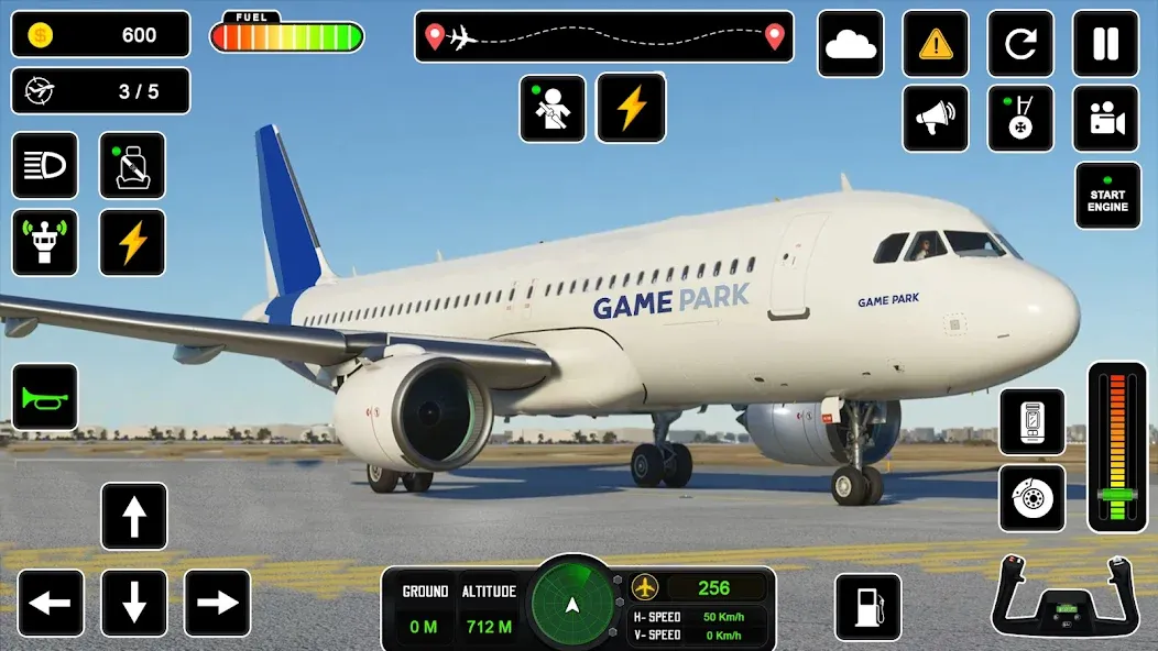 Pilot Simulator: Airplane Game — скриншот 1
