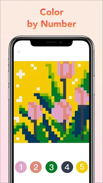 Pixel Art Book-Color By Number — скриншот 2