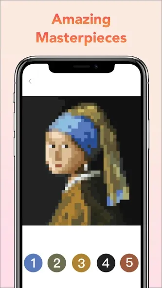 Pixel Art Book-Color By Number — скриншот 3
