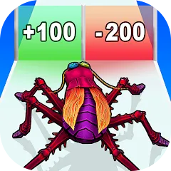 Скачать Insect Run - Spider Evolution — MOD на Андроид — Много денег