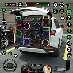 Взломанная Driving School - Car Games 3D — Много денег