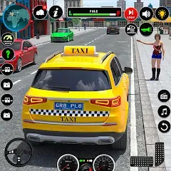 Скачать Russian Taxi Driving Simulator — MOD APK Много денег