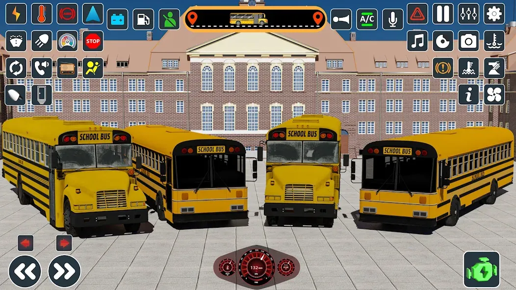 School Bus 3d : City Bus Games — скриншот 1