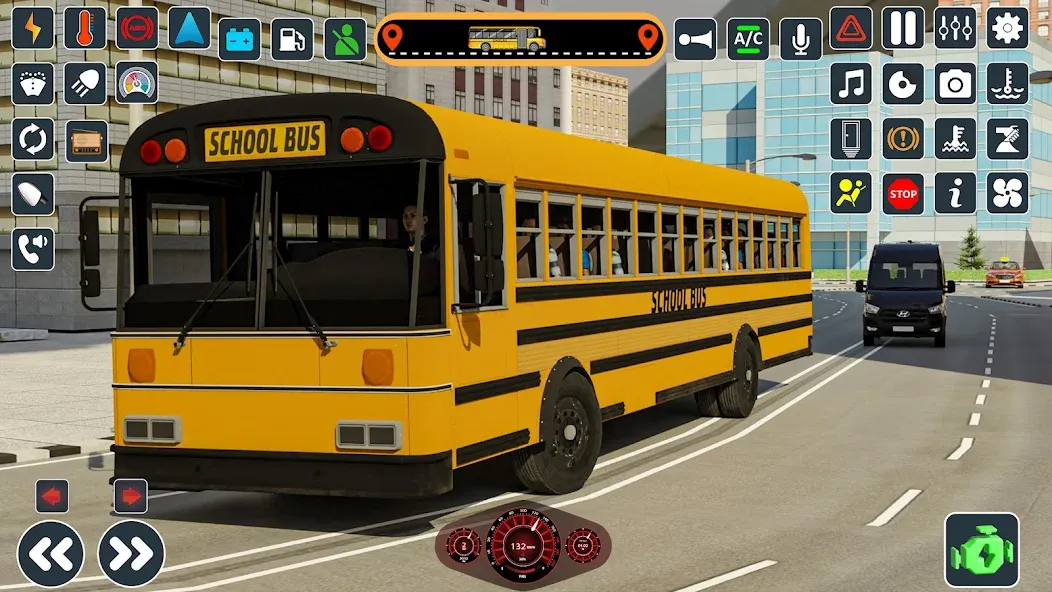 School Bus 3d : City Bus Games — скриншот 5
