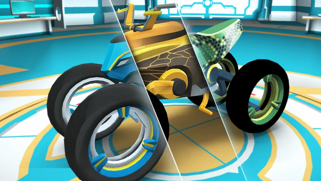Gravity Rider: Space Bike Race — скриншот 1