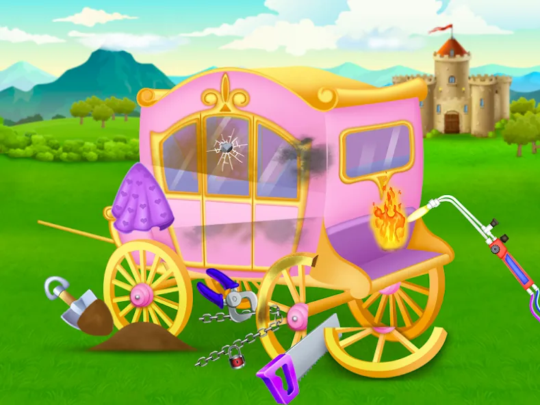 Princess house cleaning advent — скриншот 2