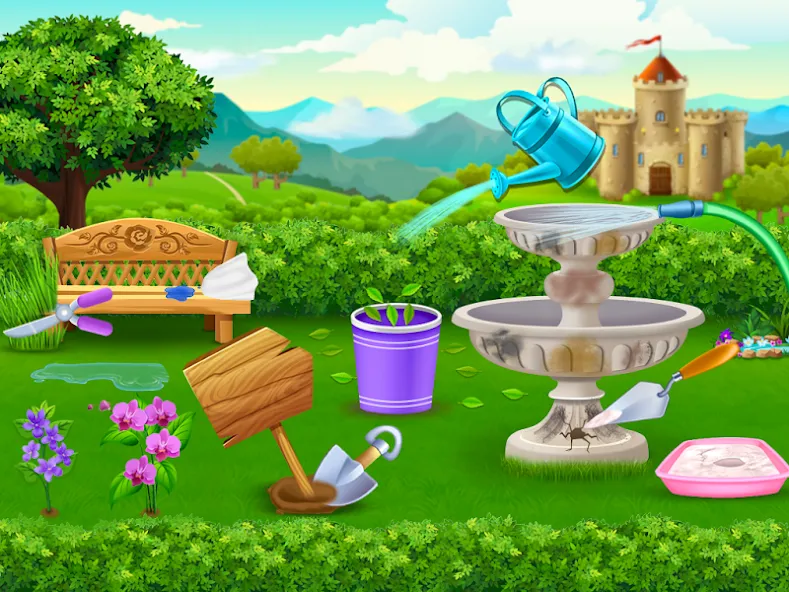 Princess house cleaning advent — скриншот 3