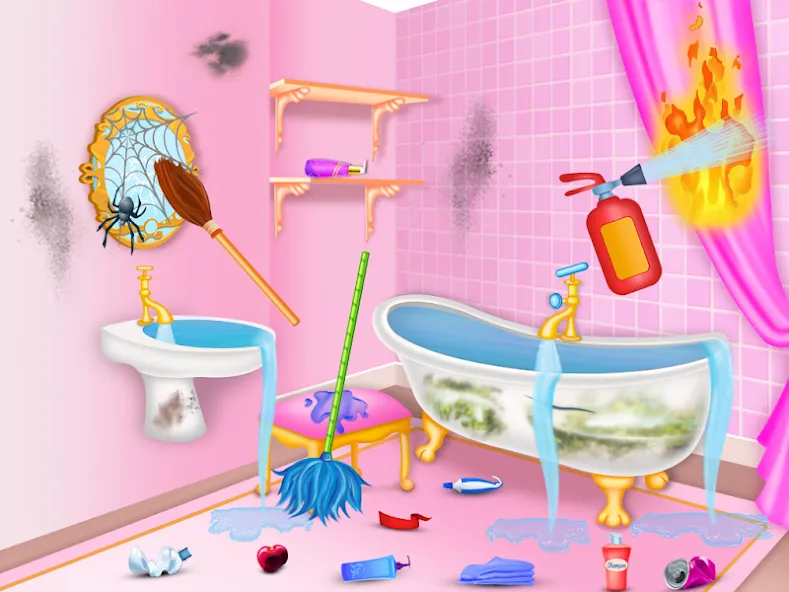 Princess house cleaning advent — скриншот 5