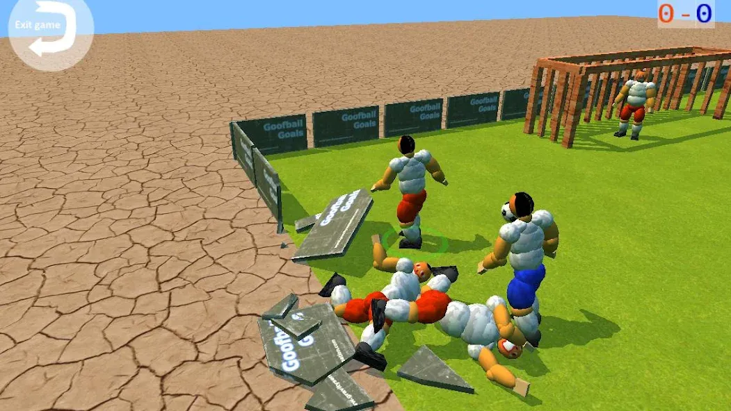 Goofball Goals Soccer Game 3D — скриншот 2 Goofball Goals Soccer Game 3D — скриншот 2
