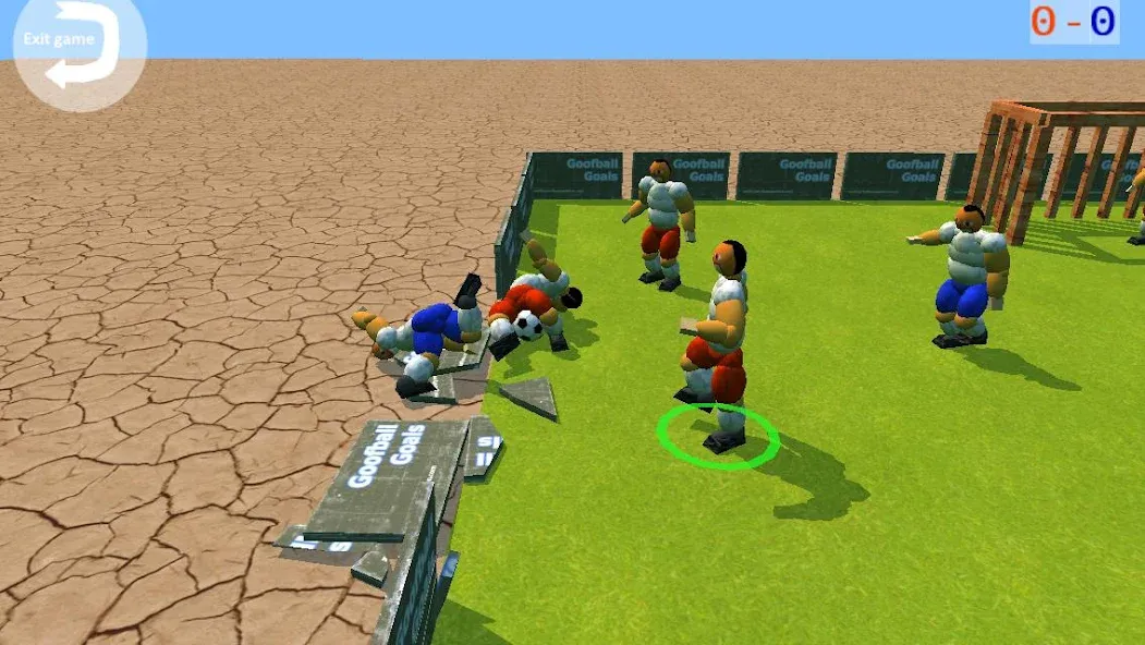 Goofball Goals Soccer Game 3D — скриншот 3 Goofball Goals Soccer Game 3D — скриншот 3