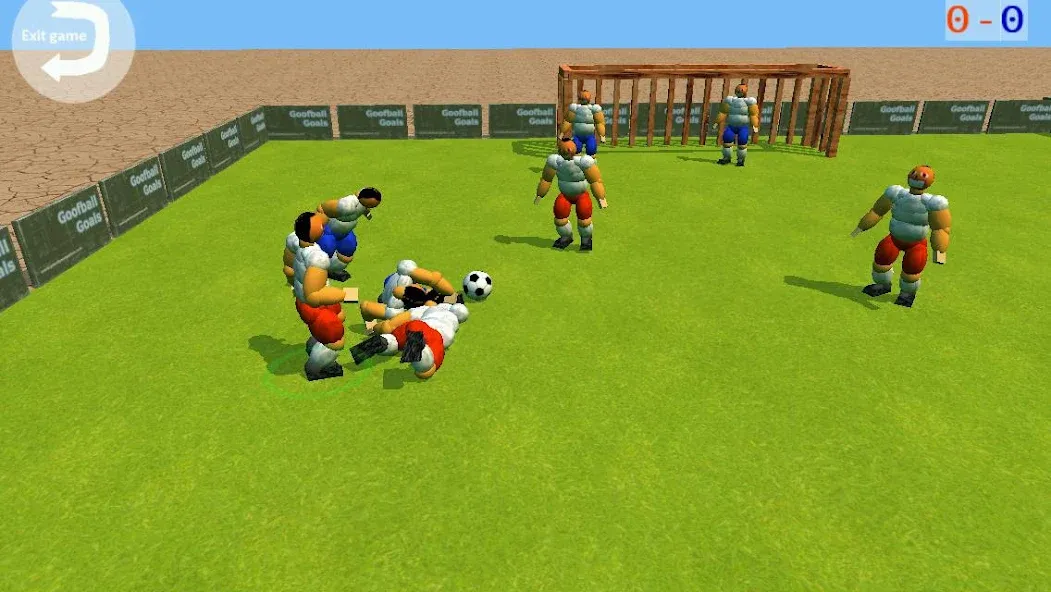 Goofball Goals Soccer Game 3D — скриншот 4 Goofball Goals Soccer Game 3D — скриншот 4