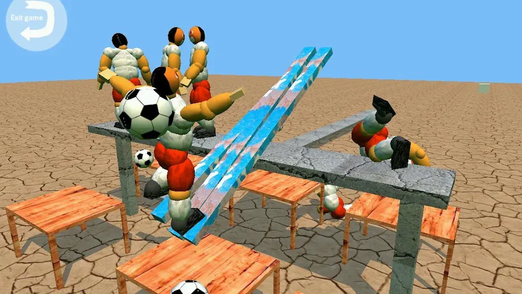 Goofball Goals Soccer Game 3D — скриншот 5