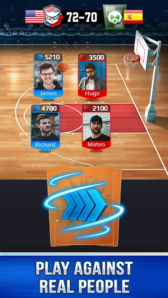 Basketball Rivals: Sports Game — скриншот 2