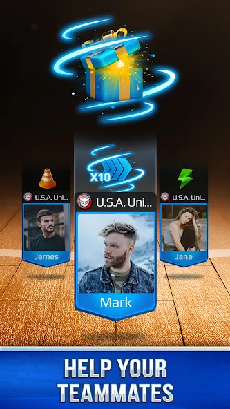 Basketball Rivals: Sports Game — скриншот 4