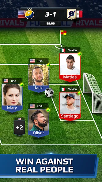 Football Rivals: Soccer Game — скриншот 3