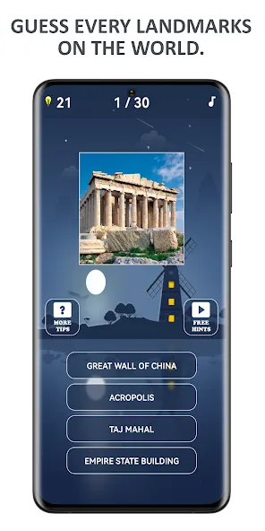 Flags of World Countries Quiz — скриншот 5