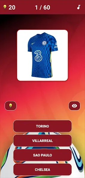 Guess the Soccer Logo Quiz — скриншот 2
