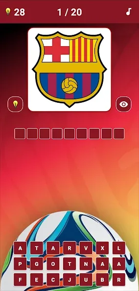 Guess the Soccer Logo Quiz — скриншот 3