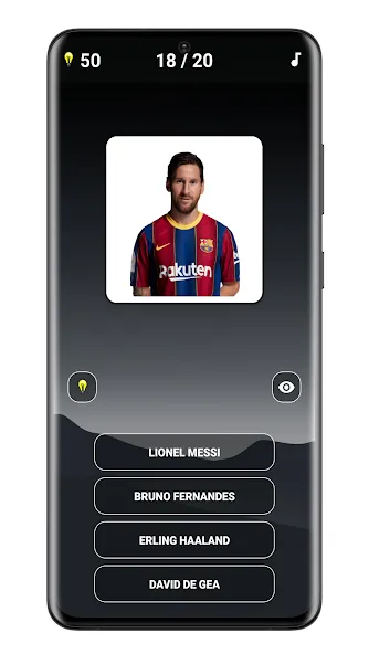 Guess The Soccer Player Quiz — скриншот 1