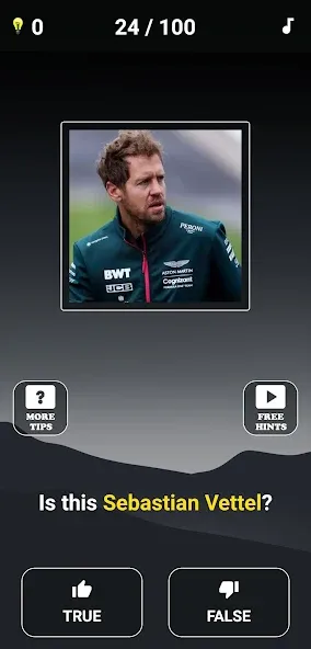 Formula 1:Guess F1 Driver Quiz — скриншот 3
